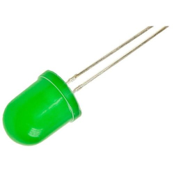 DIODA LED 3mm ZIELONA LUG106B3 FLUX