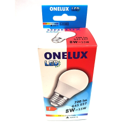 ŻARÓWKA LED E27 8W(55W) KULKA NW 720lm ONELUX