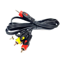 PRZYŁ. JACK WT.2,5 4Piny-RCAx3 WT.1,5m