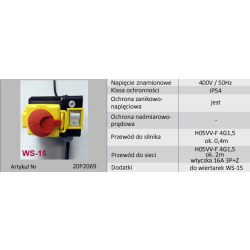 WYŁĄCZNIK Z/N 20P2069 400V DO MASZYN