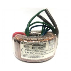 TRANSF. 230V/2X12V/2X1,45A TST 35/002