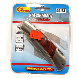 NÓŻ MONTERSKI SKŁADANY 215mm