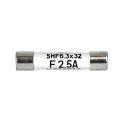 BEZPIECZNIK PRZEMY. CERM. 6,3X32 1A/500V