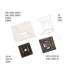 ELEMENT MOCUJĄCY K ERG E9S V0 CZARNY Z KLEJEM