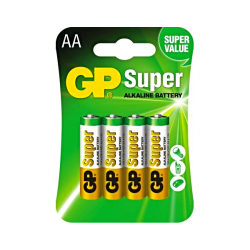 BATERIA LR-6 GP 15AU-U4 SUPER ALKAINE