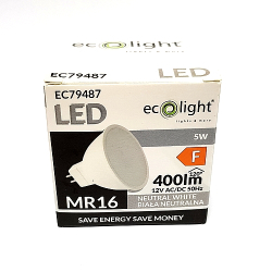 ŻARÓWKA LED MR16 12V 5W;4000K