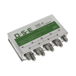 SUMATOR SYGNAŁU RTV/SAT x4 DSE SOC ZEW.