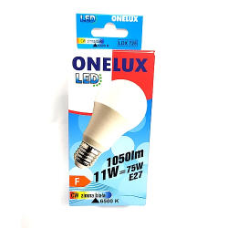 ŻARÓWKA LED E27 11W(75W) CW 1050lm ONELUX