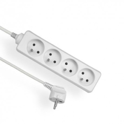 PRZEDŁUŻACZ 230V 2m 4GN. EPS-402 Z/U