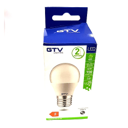 ŻARÓWKA LED E27 8W 4000K B45 700lm