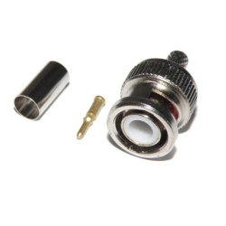 WTYK BNC RG-58 50ohm ZACISKANY BNC-010