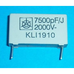 KON. MKP 7,5nF/2000V (KLI)