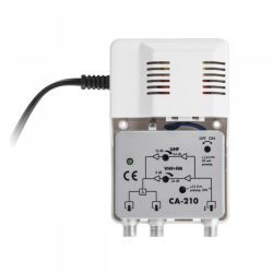 WZMACNIACZ ANTENOWY CA-210 1we/2wy CABLETECH