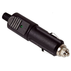 WTYK ZAPALNICZKI Z BEZPIECZNIKIEM I DIODĄ