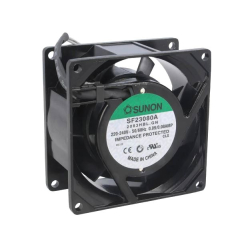 WENTYLATOR 230VAC 80X38mm SF23080A2083HBL KUL. SU