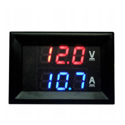 WOLTOMIERZ AMPEROMIERZ DC 0-100V 200A BOCZNIK