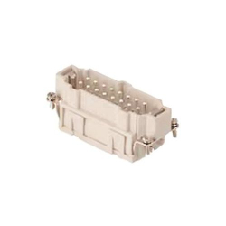 WKŁADKA MĘSKA 16B 4pin 80A/830V+2pin 16A WESTEC