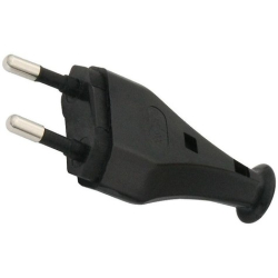 WTYK 230V PŁASKI ZN-11 CZARNY