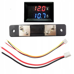 AMPEROMIERZ 50A + BOCZNIK ZIELONY