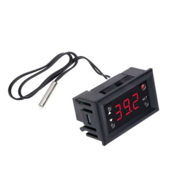 REGULATOR TEMP. W1218 12VDC -20/+100' PANEL