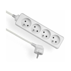 PRZEDŁUŻACZ 230V 1,5m 4GN Z/U+WYŁ 3x1,5mm