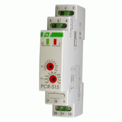 PRZEKAŹNIK CZAS. F&F PCR-515DUO 230VAC/24VAC/DC