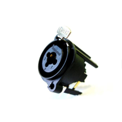 GNIAZDO XLR 3PIN PANEL AMPHENOL
