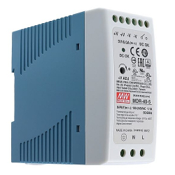 ZASILACZ NA SZYNĘ 5-6V/6A MDR-40-5 MEAN WELL