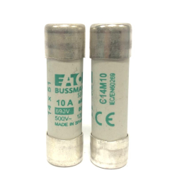 BEZPIECZNIK PRZEMY. 14x51mm 10A/500V aM CER.