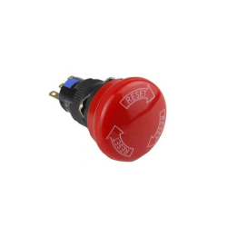 PRZYCISK BEZPIECZEŃSTWA 16mm 1NO+1NC 5A