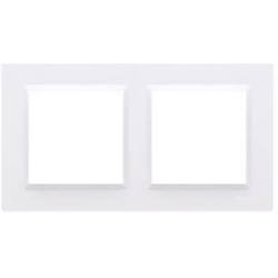RAMKA SIMON10 2-KR. CR2/11 BIAŁA