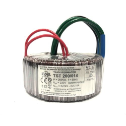 TRANSF. 230V/2X24V/2X4,16A TST 200/014