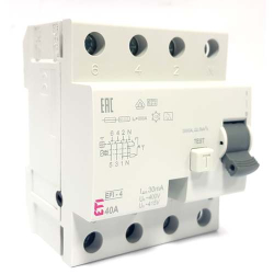 WYŁĄCZNIK R.P-WY ETI EFI-4 40/0,03A TYP-A