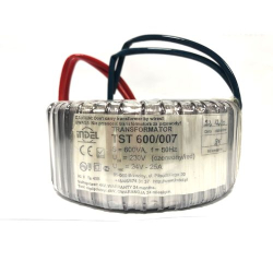 TRANSF. 230V/24V/25A TST 600/007