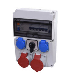 ROZDZIELNICA AD 1X32+1X16A/5B/+2GN230V+PRZEŁ. L0P