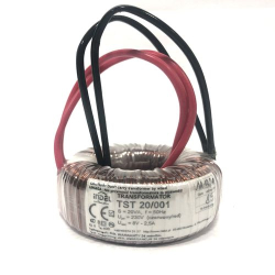 TRANSF. 230V/8V/2,5A TST 20/001
