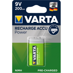 AKUMUL. VARTA 9V 200mAh 56722