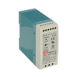 ZASILACZ NA SZYNĘ 12V 5A MDR-60-12 MEAN WELL