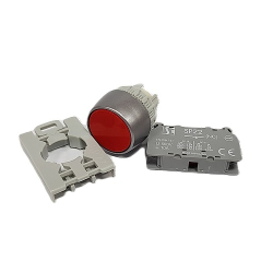 PRZYCISK SP22-KC-01 CZERWONY KOMPLETNY