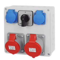 ROZDZIELNICA 1X32+1X16A/5B/+2GN230V+PRZEŁ. L0P 32A