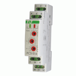 PRZEKAŹNIK CZAS. F&F PCS-516 DUO 230V/24V/10A