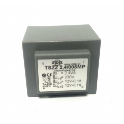 TRANSF. 230V/2X12V/2X0,1A TSZZ 2,4/008MP