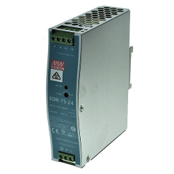 ZASILACZ NA SZYNĘ 24V 3,2A EDR-75-24 MEAN WELL