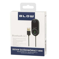 TRANSMITER FM BLOW BLUETOOTH Z KABLEM USB