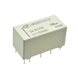 PRZEKAŹNIK 12VDC HFD2-012-M-L2 BISTABILNY