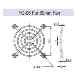 OSŁONA WEN. FG 60 60x60mm