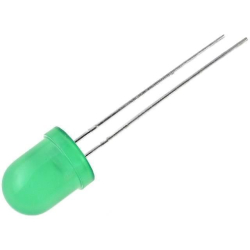 DIODA LED 8mm ZIELONA ULTRA PG-836E