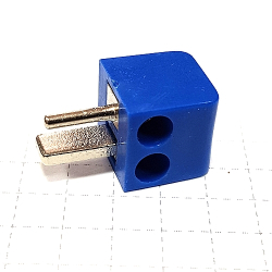 WTYK GŁOŚNIKOWY KĄTOWY SKRĘC. RED/BLACK/BLUE