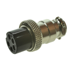 ZŁĄCZE NC-805 5p NA PRZEWÓD, WT.MIKROF.