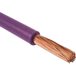 PRZEWÓD LGY 1x0,75 H05V-K-0,75 FIOLETOWY